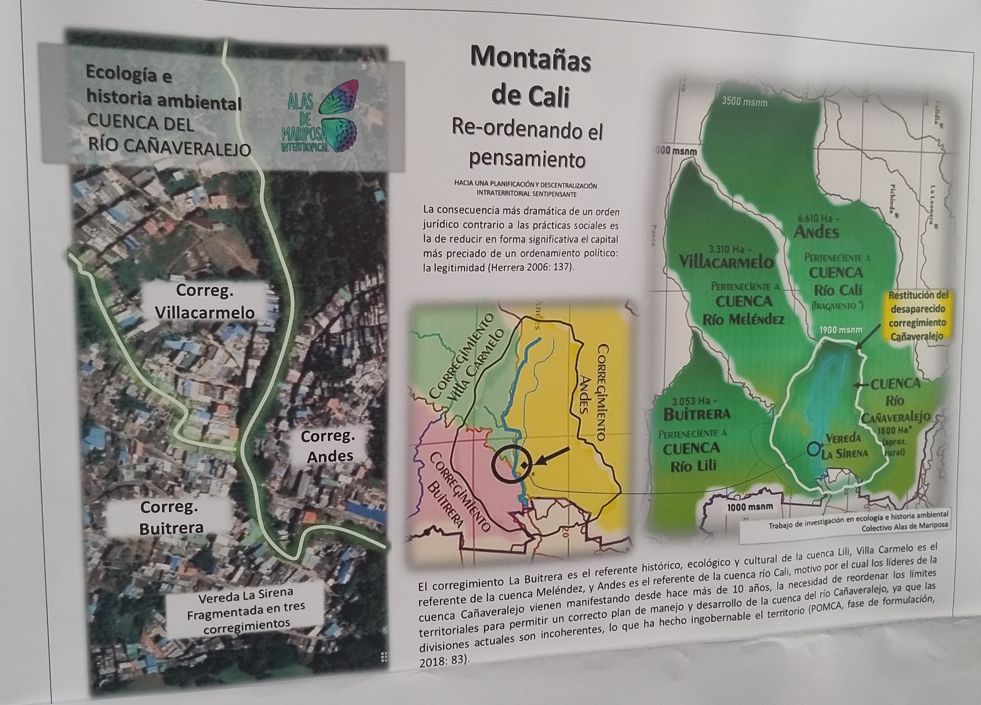 Vista previa del mapa interactivo de Ordenamiento Territorial de La Buitrera
