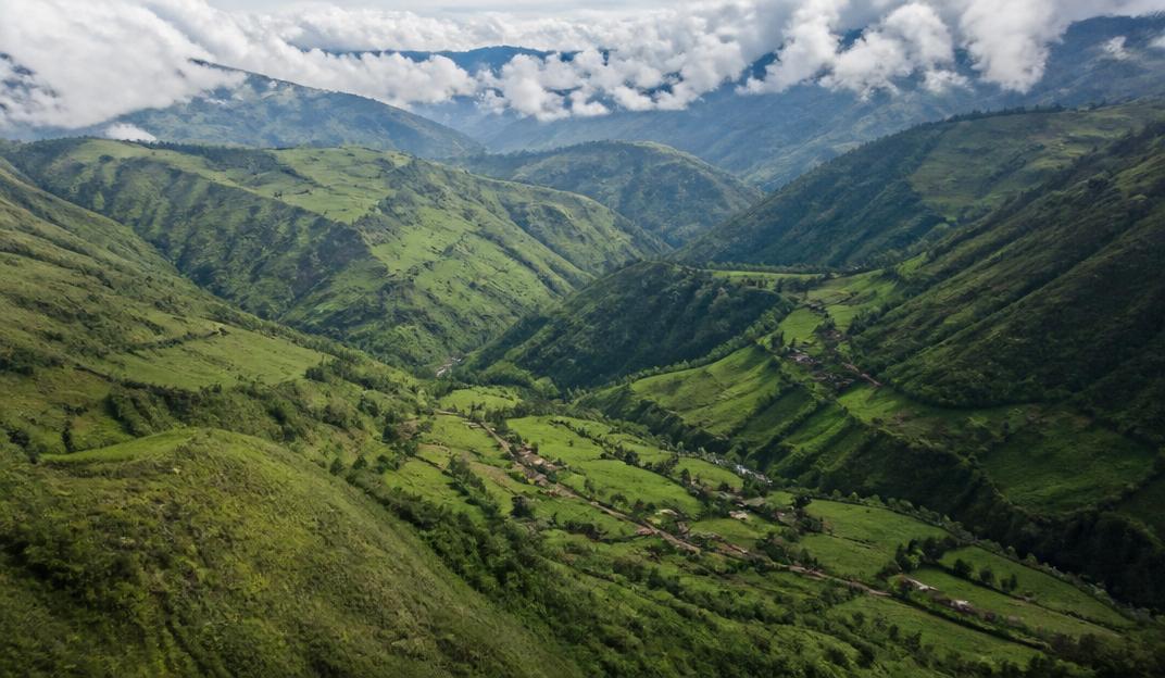 Valle montañoso de La Buitrera